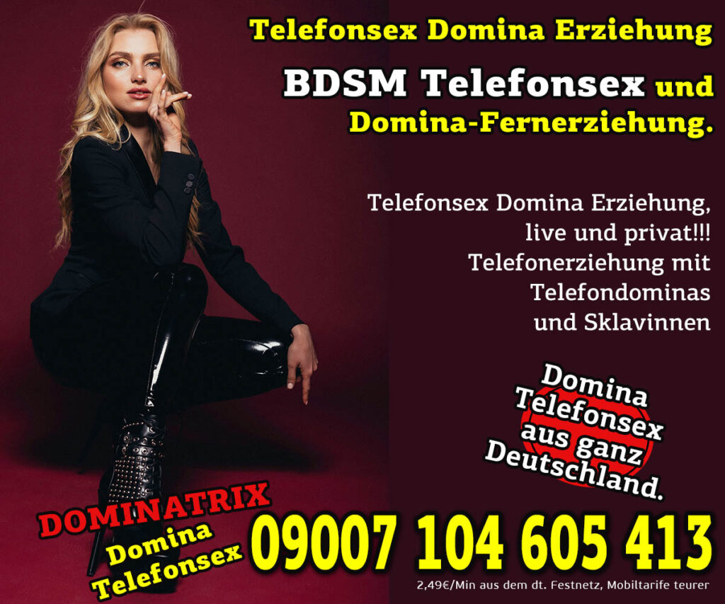 Telefonsex mit Dominas.